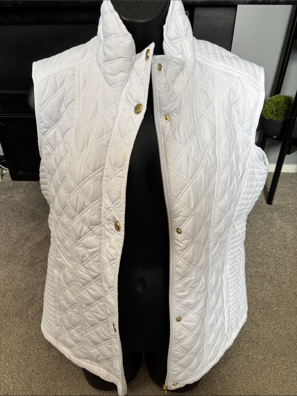 Dressy puffer vest